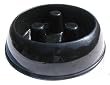 Brake-Fast Dog Food Bowl - Large Black