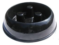 Brake-Fast Dog Food Bowl - Large Black