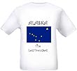 ALASKA - THE LAST FRONTIER - FLAG - State-series - White T-shirt