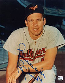 Brooks Robinson Autographed / Signed Baltimore Orioles Baseball 8x10 Photo