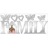 Lot26StudioAdhesiveReflectionsWallDécor,MirrorFamilyFrame,12-Inch