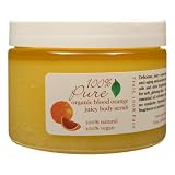 100% Pure Blood Orange Body Scrub - 13 oz