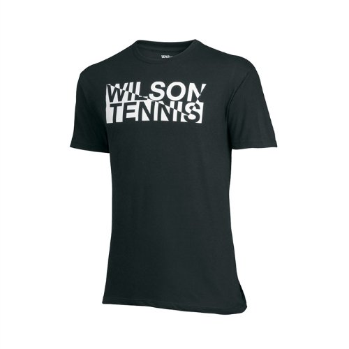 Wilson Men's Tennis Tee - Black