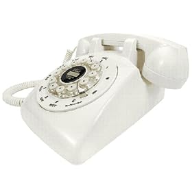 Crosley Ivory Desk Phone (CR58-IV)