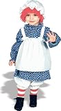 Raggedy Ann Costume: Girls Toddler Size (2T-4T)