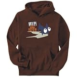 Hoodie Mens Brown  Hekp! There's a Ragdoll in my lap and I can't get up.  Cats