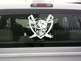 Raiders Oakland Black Hole NFL Vinyl Decal Sticker