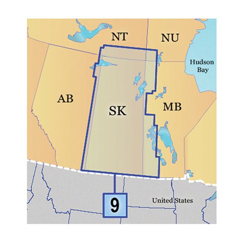 GARMIN 010-C0938-00 Topo Saskatchewan Canada MicroSD Card