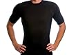 Beach Depot Men's SPF 50+ Black Rash Guard - Large