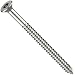 Plain 18-8 Stainless Steel Tamper Resistant Sheet Metal Screw, USA Made, Flat Head, Tamper-Resistant Pin-In-Head Hex Drive