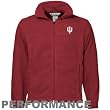 Columbia Indiana Hoosiers Crimson Flanker Full Zip Performance Fleece Jacket