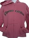 Pink Gymnastics Zip Front Youth Girls Jacket