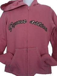 Pink Gymnastics Zip Front Youth Girls Jacket
