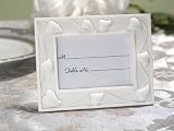 Review Cassiani  / 2x3 White Place Card Frame w Hearts Design (Set of 24) - Wedding Favors