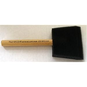 80 3 Inch Jen Manufacturing Orginial Poly-Brush� Foam Disposable Brush by Jen Manufacturing