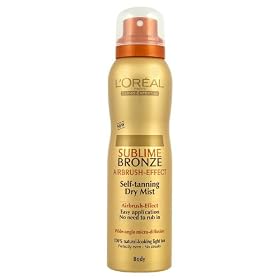 L'Oreal Sublime Bronze Self-Tanning Dry Mist Medium Skin
