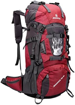 JSWQ BP201 Outdoor Professional High Capacity Riding Mountaineering Unisex Waterproof Travel Backpack 55L