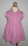 Ralph Lauren Girls Sleeveless Polo Dress with Polo Pony Logo