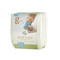 gDiapers gCloth Inserts, Small, 8 to 14 Pounds, 6-Count
From gDiapers
