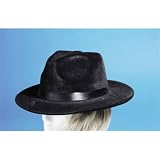 Michael Jackson Style Costume Fedora Hat - Size Medium