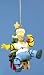 3" Homer Simpson Wrapped in Christmas Tree Holiday Ornament