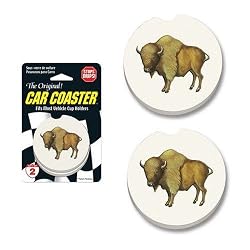 American Buffalo Car Coaster, Two Pack