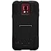Amzer Amzer Double Layer Rugged Hybrid Case Cover with Kickstand for Samsung GALAXY S5 Sport SM-G860P - Skin - Retail Packaging - Black/ Black