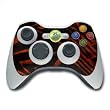 Tribal Orange Design Xbox 360 Controller Protector Skin Decal Sticker