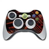 Tribal Orange Design Xbox 360 Controller Protector Skin Decal Sticker