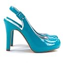 Sling-Pumps GROOVY GIRL hot turquoise