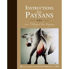 Instructions aux paysans : Pour l'�levage de leurs troupeaux