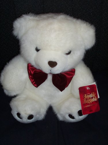 41q71nw8oTL Basic White Teddy Bear About 18 Tall Cute And Fluffy