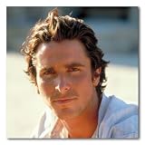Christian Bale Color Matte Photograph (12x12 Inches)