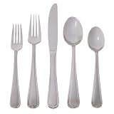 Hampton Forge Ltd. Cecina 45-pc. Flatware Set - Frosted