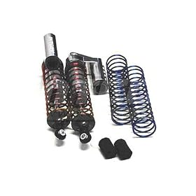 MSR9 Rear Piggyback Shock, Silver: Stampede, Slash from Traxxas RTR Electric Cars