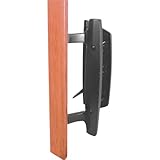 UPC 049793011312 product image for Prime-Line Products C 1131 Sliding Door Handle Set, Wood Handle, Black Diecast | upcitemdb.com