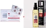 DERCOS AMINEXIL ENERGY ENERGISING ANTI-HAIRLOSS & DERCOS AMINACTIF ANTI-HAIRLOSS + VOLUME, SHINE & TONE NUTRITIONAL SUPPLEMENT MEN pack
