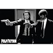 (39x55) Pulp Fiction Movie (Pointing Guns, Huge) Poster Print