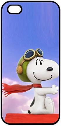 Designed Snoopy Modern Black Snap On Cases for iPhone SE/iPhone 5/iPhone 5S