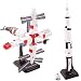 InAir E-Z Build Space 2pc Set - NASA Space Station and Saturn V Rocket