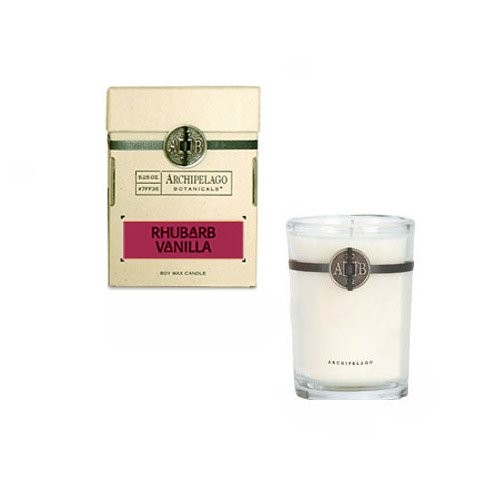 Archipelago Botanicals Signature Collection Candle - Rhurbarb Vanilla