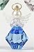 3" December Birthstone Diamond Shape Angel Christmas Ornament
