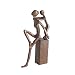 Mother Playing with Child Bronze Sculpture