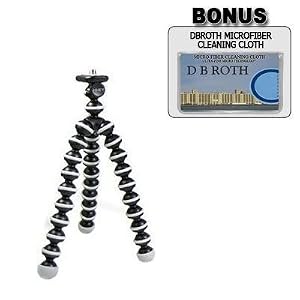 Joby GP1-01EN Gorillapod Flexible Tripod (Grey)For The JVC Everio GZ-MS250, MS230, MS110 Flash Memory Camcorder