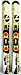Kemper 99cm Skiboards Snowblades Ski Blades W. Non-Release Bindings 2012