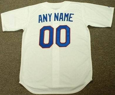TEXAS RANGERS 1990's Majestic Cooperstown Throwback Home Jersey Customized with Any Name & Number(s), 2XL