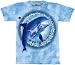 Dolphin Pair Dye T-shirt 100% Cotton KIDS TEENS and ADULTS Short Sleeve Shirt