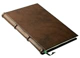 3x4 Mini Handmade Italian Distressed Leather Journal with Unlined Classic Pages. Perfect Corporate Gift, Birthday & 1st or 3rd Anniversary Gift