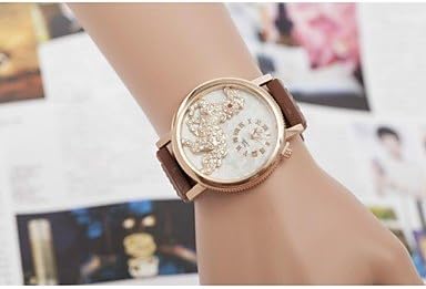 Watch Shout Women's Fashion Diamond Horse Quartz Wrist Watch(Assorted Colors)