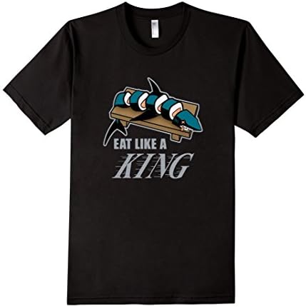 Men's Eat Like a King XL Black